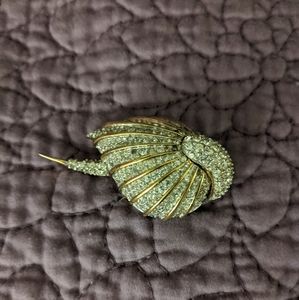 "diamond and gold" brooch